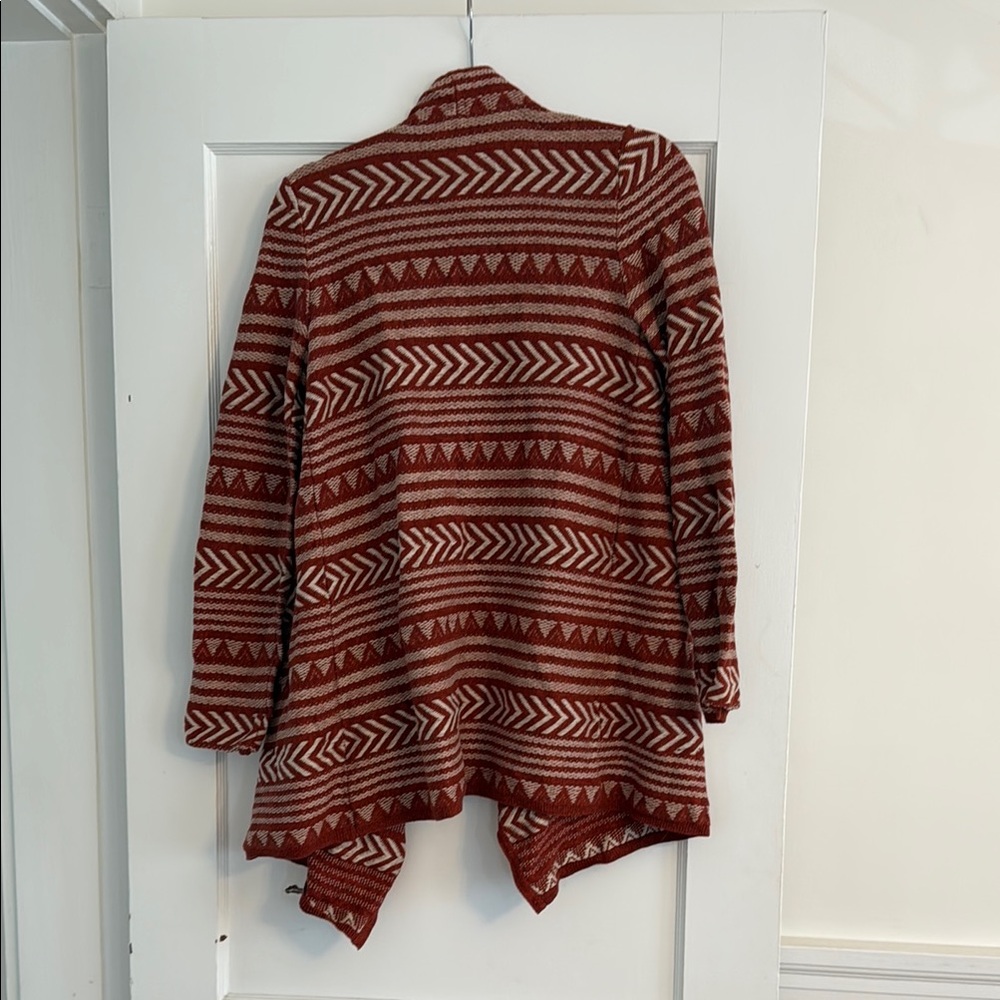Patterned Red Sweater - image 3
